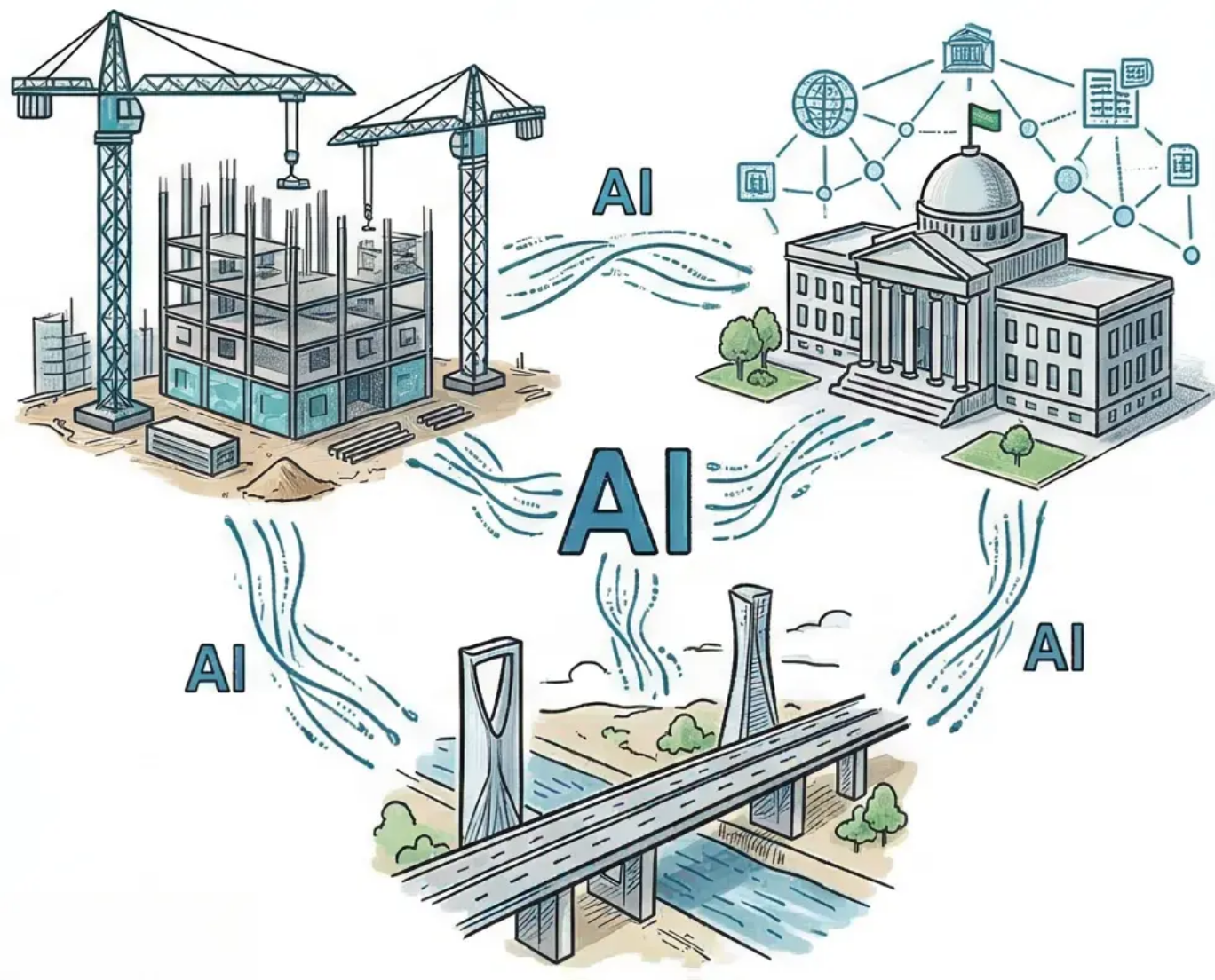 Bayan AI serving construction, government, and SME sectors
